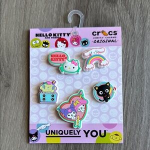 NWT Hello Kitty and Friends Crocs Jibbitz Charms